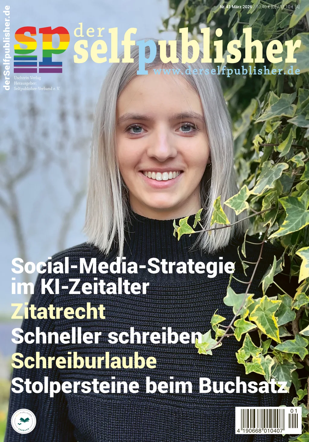 Cover der aktuellen Selfpublisher-Ausgabe Cover der aktuellen Selfpublisher-Ausgabe